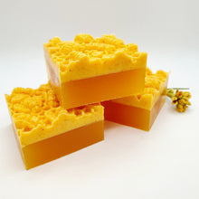 Load image into Gallery viewer, Citrus Sunshine & Honey Bee Soap - Turmeric - Honey - Olive Oil with Shea, Mango & Cocoa Butters