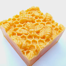 Load image into Gallery viewer, Citrus Sunshine & Honey Bee Soap - Turmeric - Honey - Olive Oil with Shea, Mango & Cocoa Butters