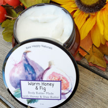 Load image into Gallery viewer, Fall Favorites Aromas - Ultra Moisturizing Body Butter with Raw Honey
