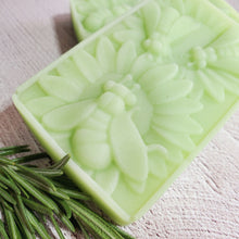 Load image into Gallery viewer, Rosemary & Sage Soap - Honey & Olive Oil with Mango, Shea and Cocoa Butters