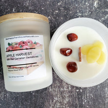 Load image into Gallery viewer, Cozy Fall Luxury Candles - Wood Wick - Gemtones - 4 Aroma Options