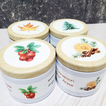 Load image into Gallery viewer, LIMITED RELEASE!  Farmhouse Holiday Candles - Set of 4