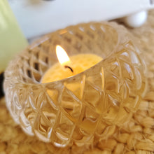 Load image into Gallery viewer, Glass Tea Light Candle Holder
