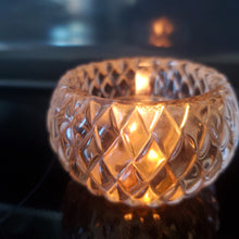 Load image into Gallery viewer, Glass Tea Light Candle Holder