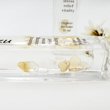 Load image into Gallery viewer, Sunny Yuzu - Natural Organic Perfume - Sunflower &amp; Daisies - Citrine Gemstones
