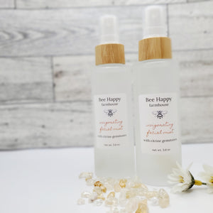 Bee-You-tiful Face - Invigorating Facial Mist with Citrine Gemstones