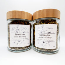 Load image into Gallery viewer, Sereni-tea - Gentle and Calming - Organic Loose Leaf Herbal Tea Infusion

