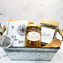 Load image into Gallery viewer, Tea Gift Basket - Mug, Honey &amp; Herbal Tea
