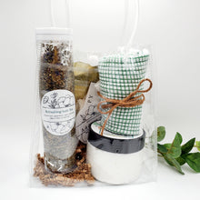 Load image into Gallery viewer, Bee Happy Feet Spa Collection - Set of 3: Foot Cream, Herbal Foot Soak &amp; Comfy Cotton Socks
