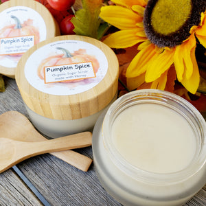 Pumpkin Spice - ORGANIC SUGAR SCRUB - Natural Body Polish