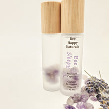 Load image into Gallery viewer, Bee Sleepy - Rest &amp; Relax - All Natural Aromatherapy Oil with Amethyst Crystals
