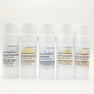 Body Butter Lotion Bar - 6 Botanical Aroma Options