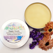Load image into Gallery viewer, Happy Hands - Gardner&#39;s Natural Healing Apothecary Hand Salve - Calendula Skin Healing Balm
