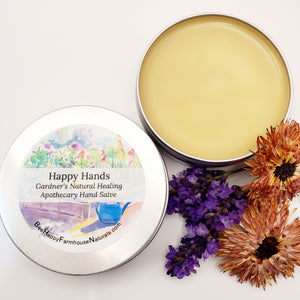 Happy Hands - Gardner's Natural Healing Apothecary Hand Salve - Calendula Skin Healing Balm