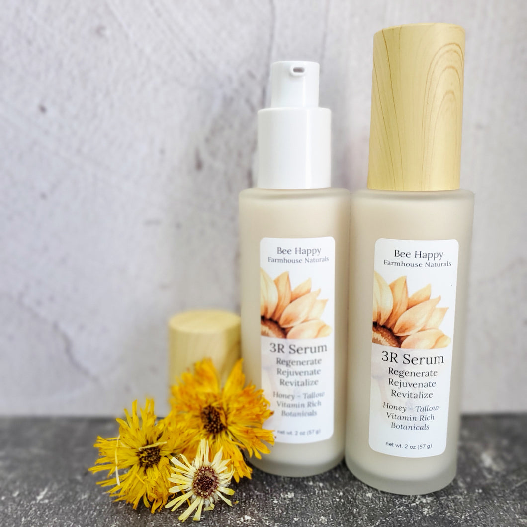 NEW! 3R Facial Serum - Honey, Tallow & Botanicals