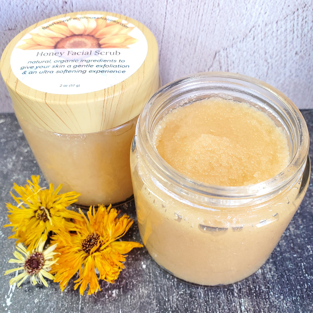 Honey Facial Scrub & Exfoliant