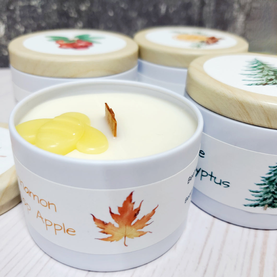 LIMITED RELEASE!  Farmhouse Holiday Candles - Set of 4