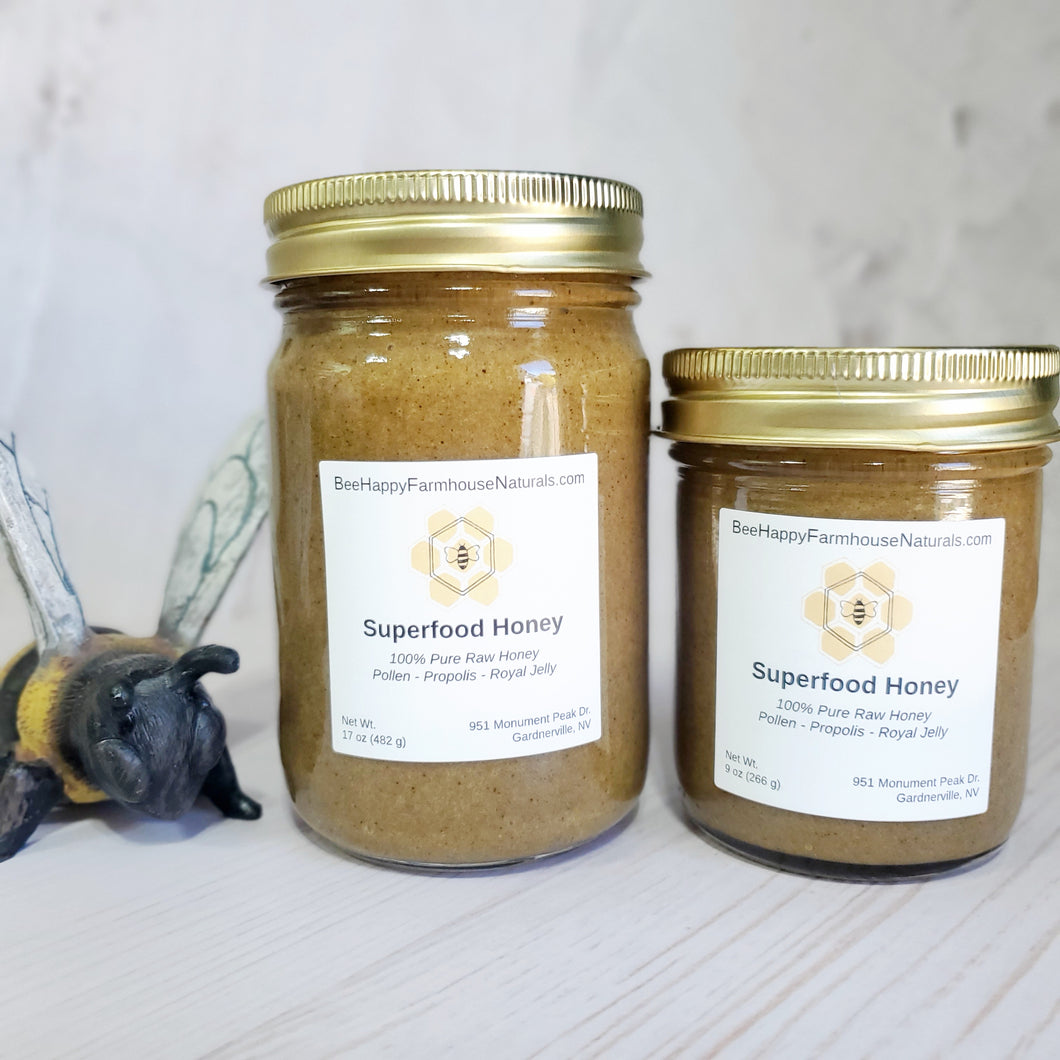 Superfood Honey - Made with Pollen, Propolis & Royal Jelly