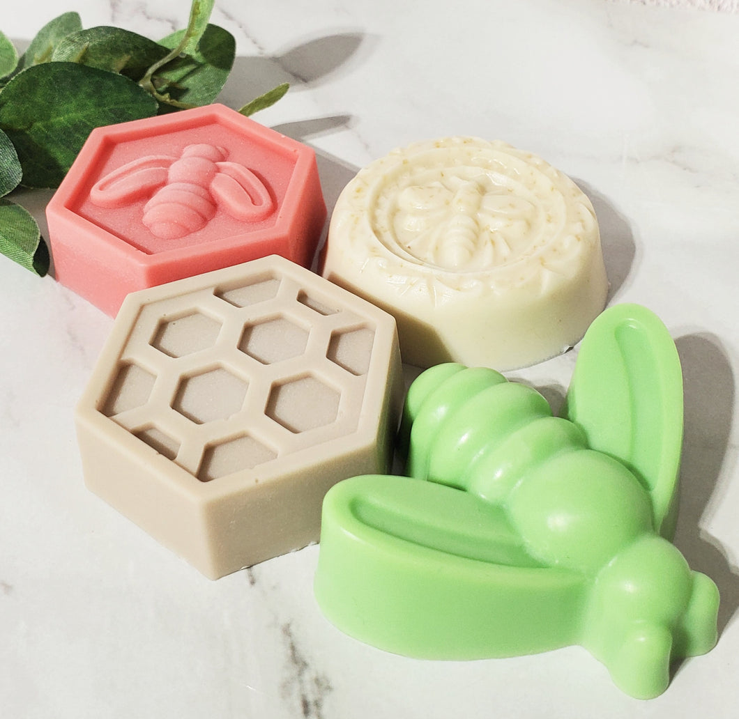 Limited Release! Holiday Honey Soap Sampler with FREE Wooden Soap Tray