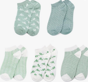 Bee Happy Feet Spa Collection - Set of 3: Foot Cream, Herbal Foot Soak & Comfy Cotton Socks