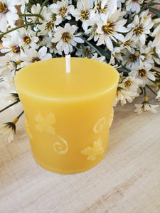 Busy Bees - 100% All Natural Beeswax Candle