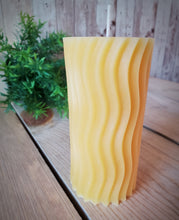 Load image into Gallery viewer, Pillar Candles - 3 Designs - 100% All Natural Beeswax
