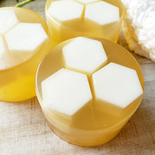 Load image into Gallery viewer, Bee-You-tiful Face - Honeycomb Facial Soap - Honey, Olive Oil &amp; Goats Milk
