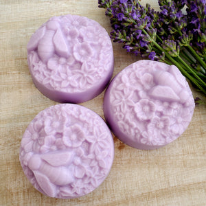 Lavender Fields - Goats Milk, Honey & Lavender Soap - Gentle and Relaxing