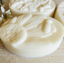 Load image into Gallery viewer, Bee Calm - Chamomile, Honey, Kaolin Clay, Goats Milk &amp; Honey Soap
