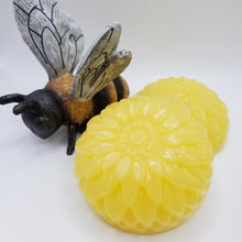 Load image into Gallery viewer, Dandelion &amp; Sweet Grass Honey Soap - Dandelion and Honey with Apricot, Olive &amp; Argan Oils
