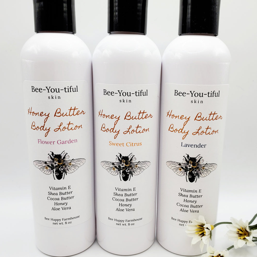 Soothing Honey Butter Body Lotion - 5 Aroma Options