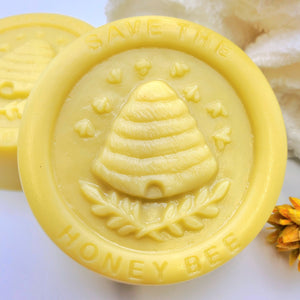 Save the Honey Bee - Softening Shea Butter Soap made with 15 Essential Oils